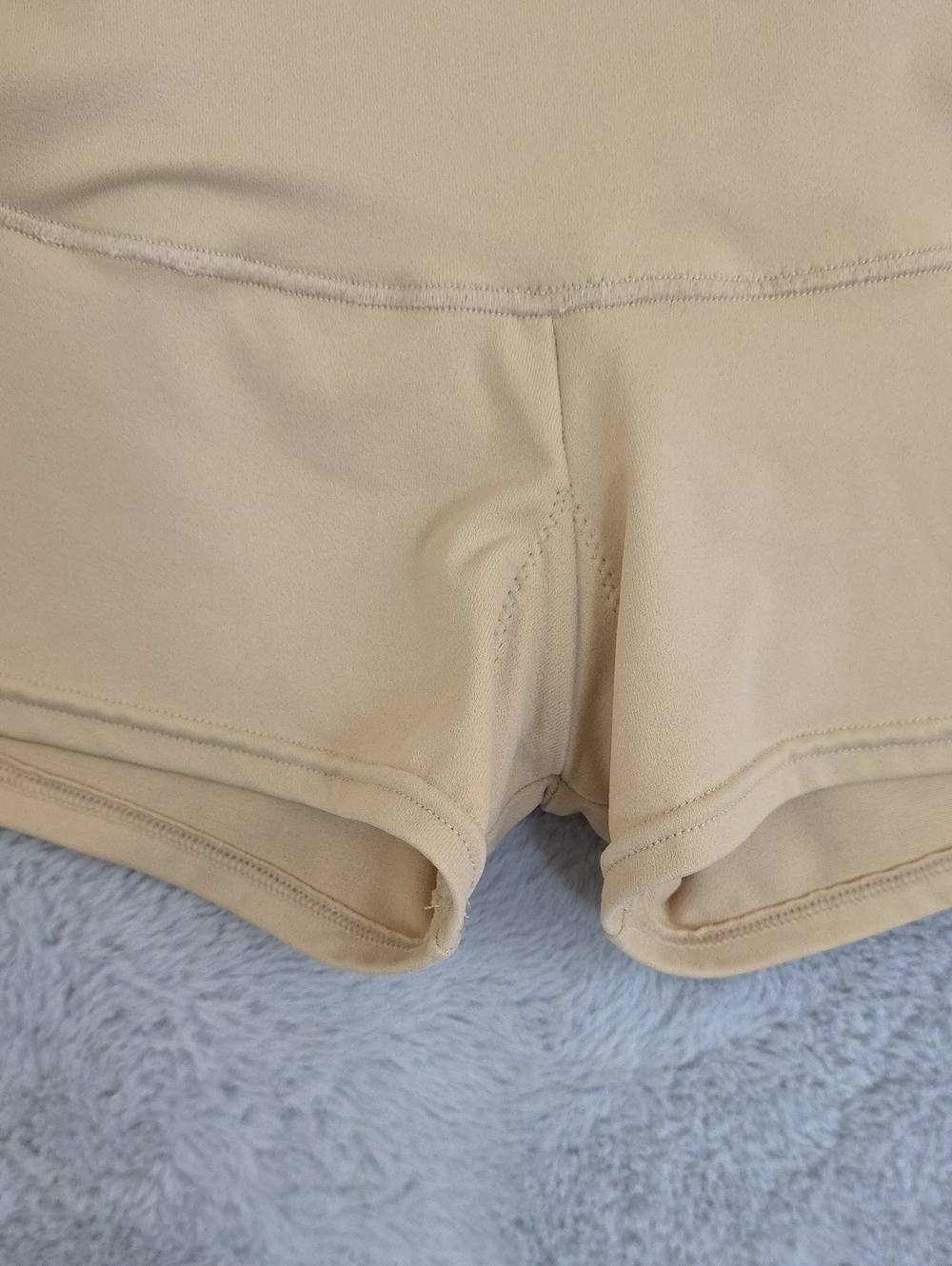 Maidenform Nude High Waist Shapewear Shorts Tummy Control Size L/6 - Picture 2 of 11